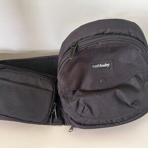 TushBaby Strapless Baby Hipseat w/ extender  black